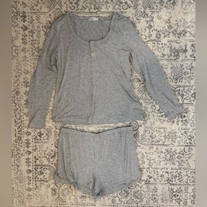 Barefoot Dreams Malibu Collection Soft Jersey Lounge Set